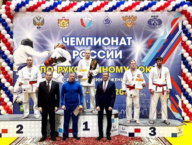 Чемпионом России по рукопашному бою стал спортсмен из Росгвардии